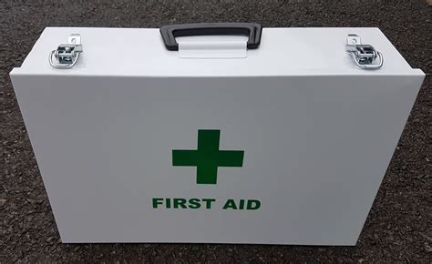 metal first aid boxes